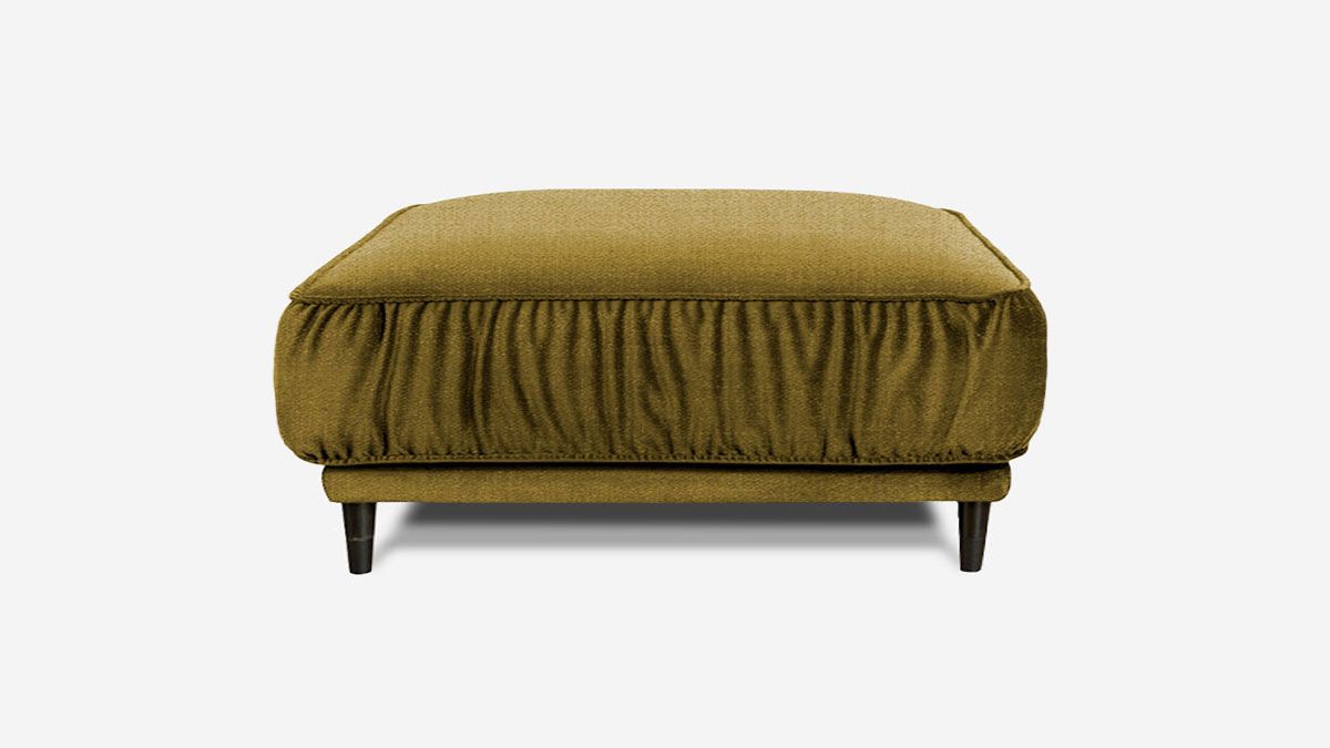 Grand fauteuil pouf en tissu écologique. Poufs - ITALPOUF