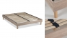 Ensemble | Matelas CALLIOPE - Mémoire de Forme | Sommier KIT BOIS