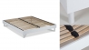 Ensemble | Matelas CALLIOPE - Mémoire de Forme | Sommier KIT BOIS