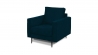 Fauteuil CARUSO Velours Premium Bleu