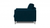 Fauteuil CARUSO Velours Premium Bleu