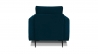 Fauteuil CARUSO Velours Premium Bleu