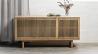 BUFFET BAS BOIS NATUREL PISA 143CM