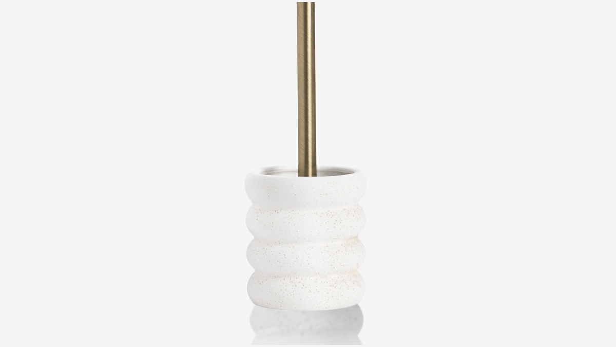 Brosse wc dolomite blanche MONTI