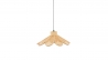 SUSPENSION FLEUR ROTIN NATUREL