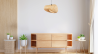 SUSPENSION DESIGN BAMBOU NATUREL